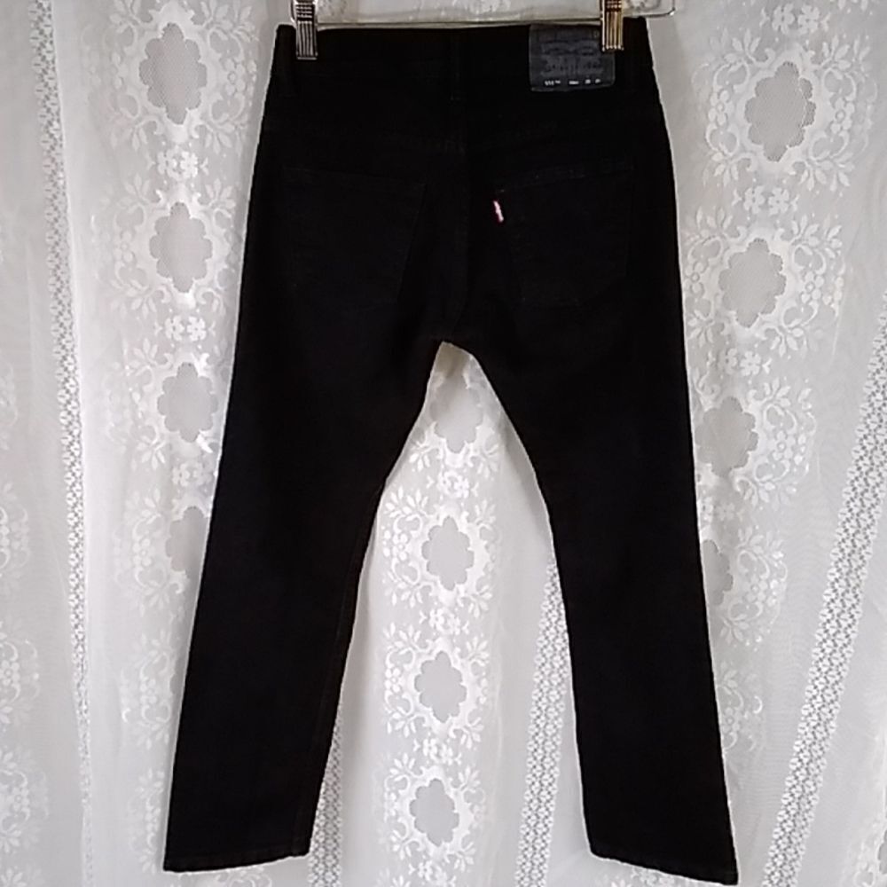 🥰LEVI’S STRAUSS & CO 511 SLIM SIZE 10 REG 25X25 BLACK BOYS JEANS